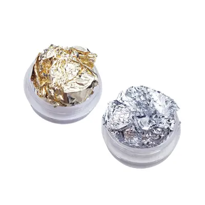 Folhas De Ouro, Prata e Coloridos Tipo:06