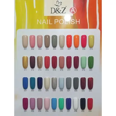 Esmalte Gel D&Z Coleção A/B 7,5ml