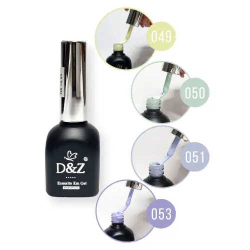 Esmalte Gel BLACK D&Z 12ml
