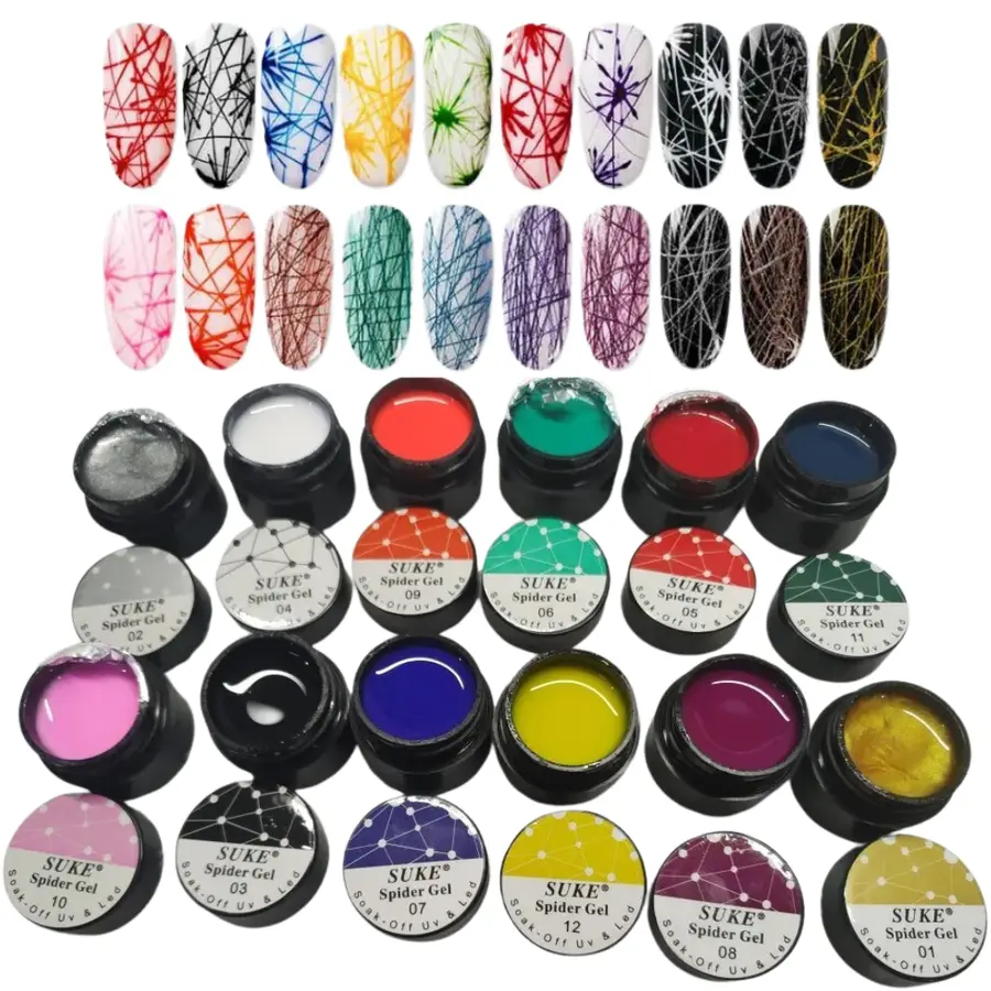 Gel Spider Teia De Aranha