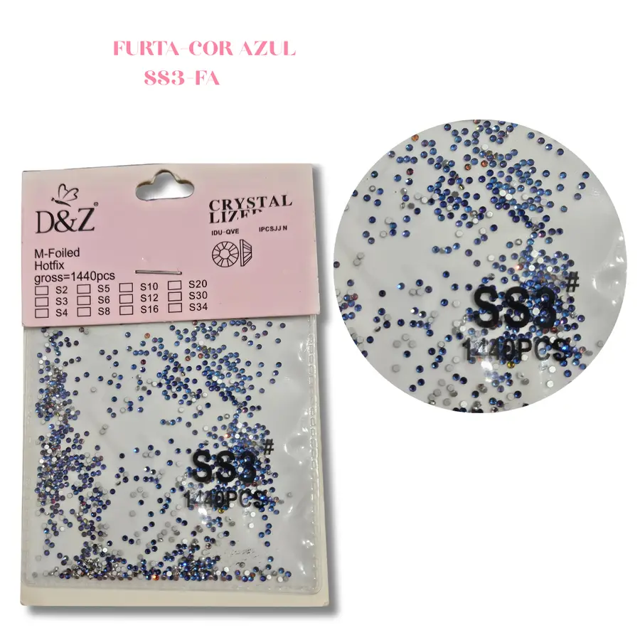 Kit Cristais 1400und Para Decoração De Unhas