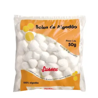 Algodão Bola 50g SUSSEX