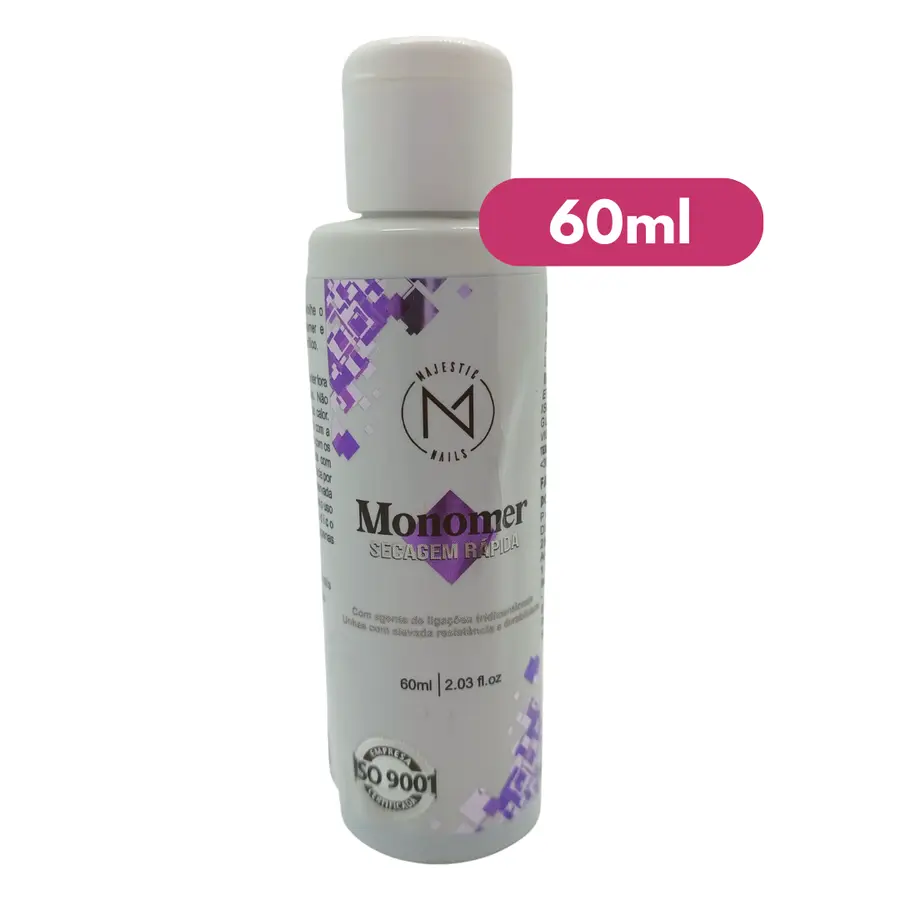 Monomer Secagem Rápida 60ml MAJESTIC NAILS
