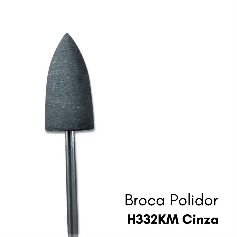 Broca Polidor H332KM cinza P2 acabamento