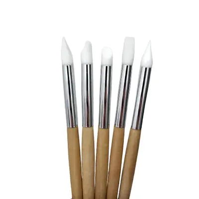 Pincel Silicone Madeira