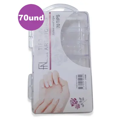 Tip Diamante Fan Nails