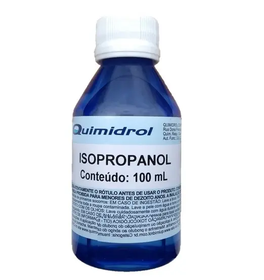 Álcool ISOPROPANOL 100ml