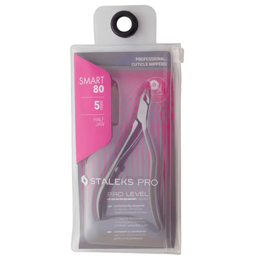 Alicate de Cuticula STALEKS - Serie Smart 80