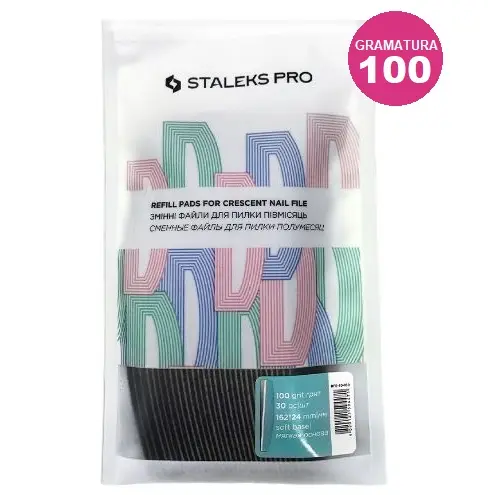 Lixa Refil Staleks Grão 100 Expert 40 UND