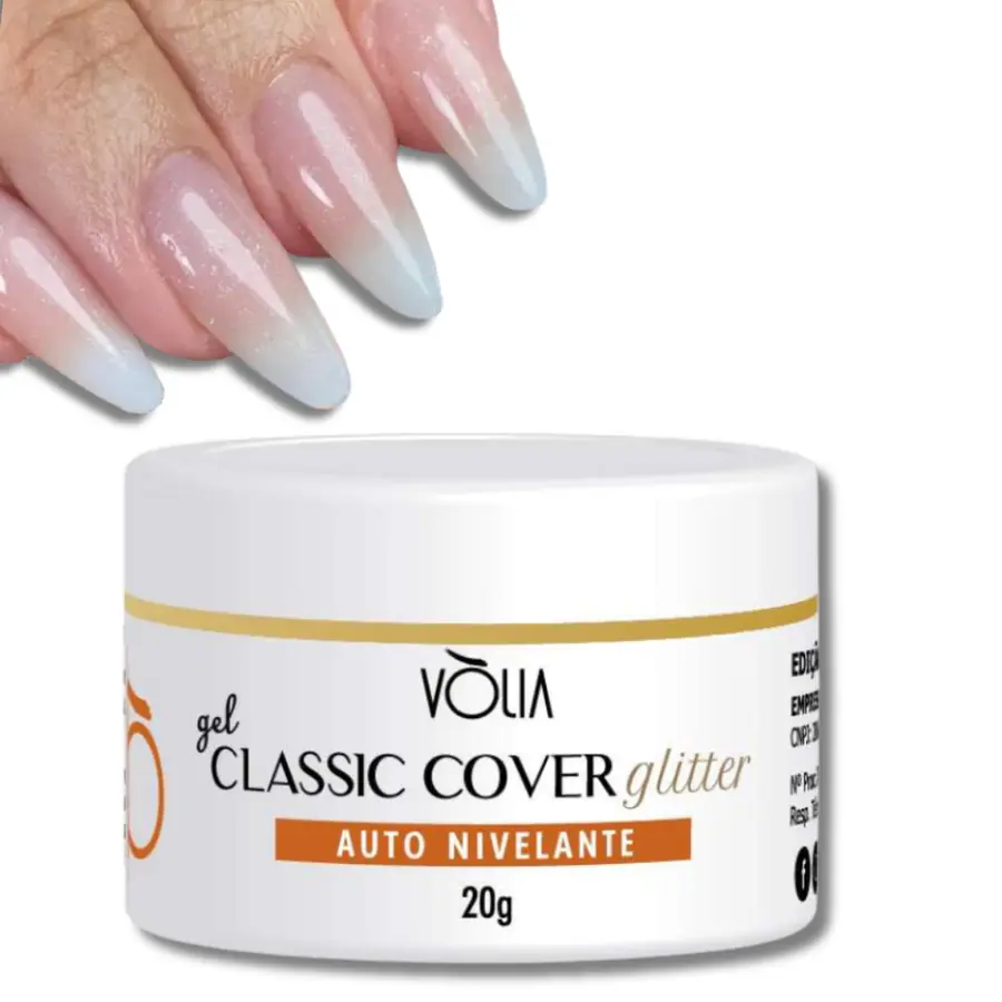 Gel Classic Glitter Cover VOLIA 24g