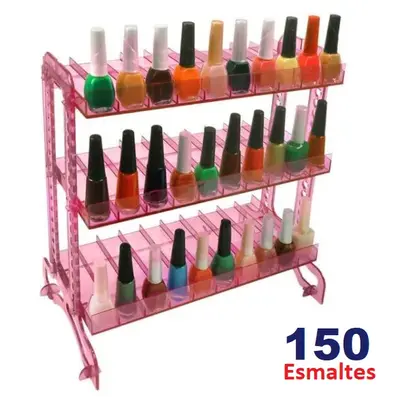 Display Expositor Esmalte Rosa Grande