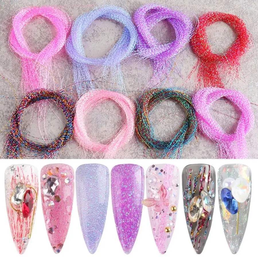 Fibra holográfica Nail Art