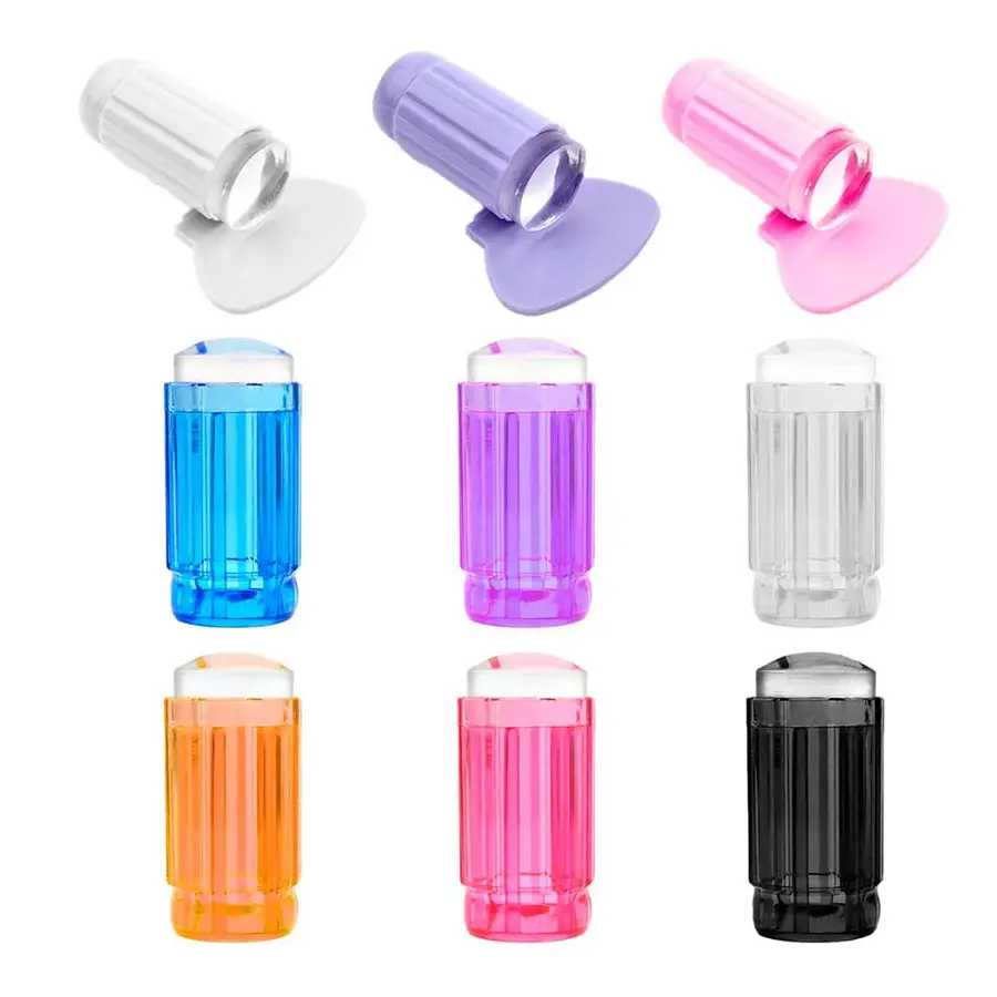 Almofada silicone - carimbo french nails