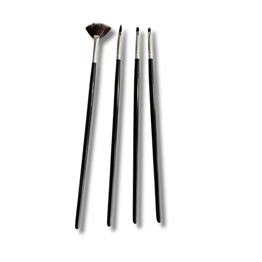 Kit Pincel Art Diversos Tipo:02Preto
