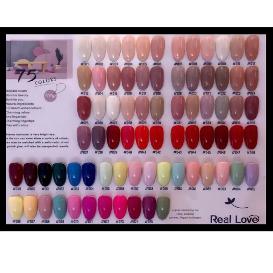 Esmalte Em Gel REAL LOVE 7,5ml