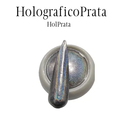 Pó Cromo Grande Tipo:HolPrata
