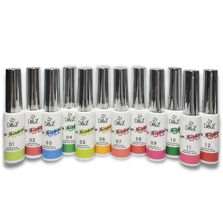 Esmalte Gel Liner Florescente D&Z 10ml