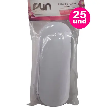 Refil Lixa Branca c/25und PLIN