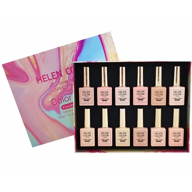 Esmalte Gel Col. NUDE15ml HELEN COLOR