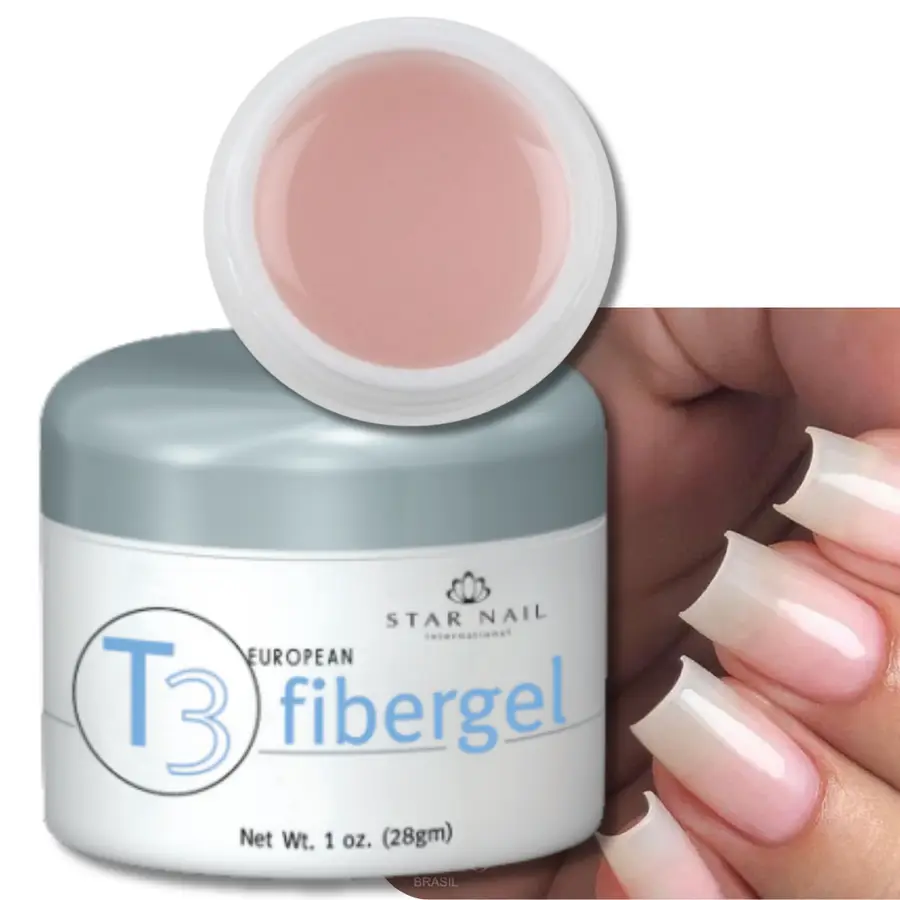 GEL T3 FIBERGEL EUROPEAN PINK 28g