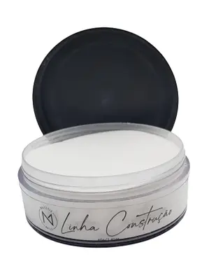 Pó Acrílico Construção Branco Puríssimo 40g Majestic Nails