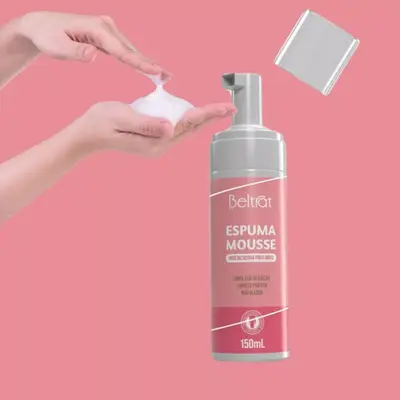 Espuma Mousse Higienizadora para mãos 150ml BELTRAT