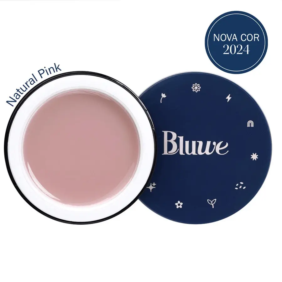 Bluwe Gel Construtor Natural Pink 30g