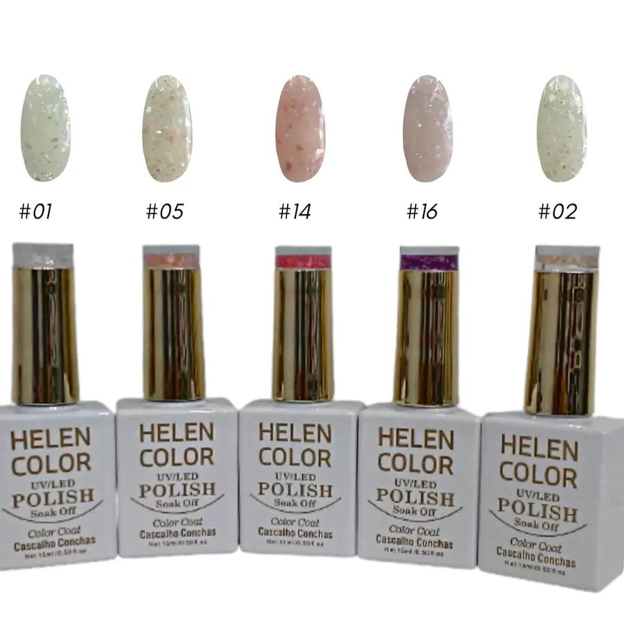 Esmalte Gel Mil Conchas HELEN COLOR 15ml