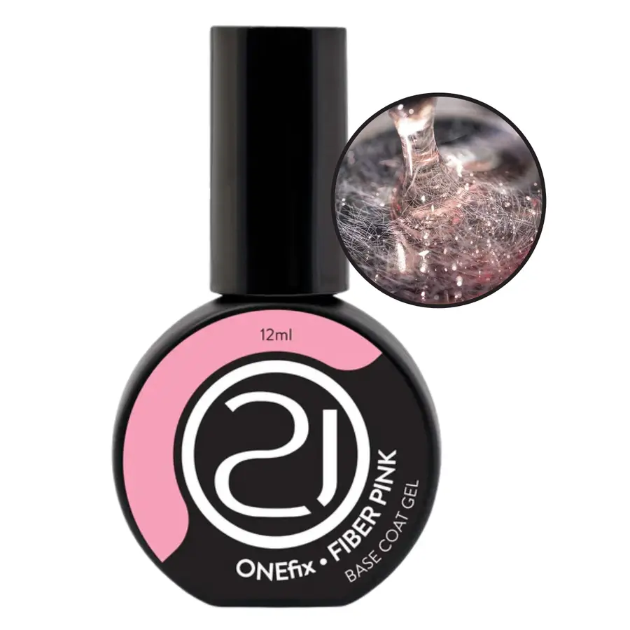 One Fix Fiber Pink 12ml NAILS 21