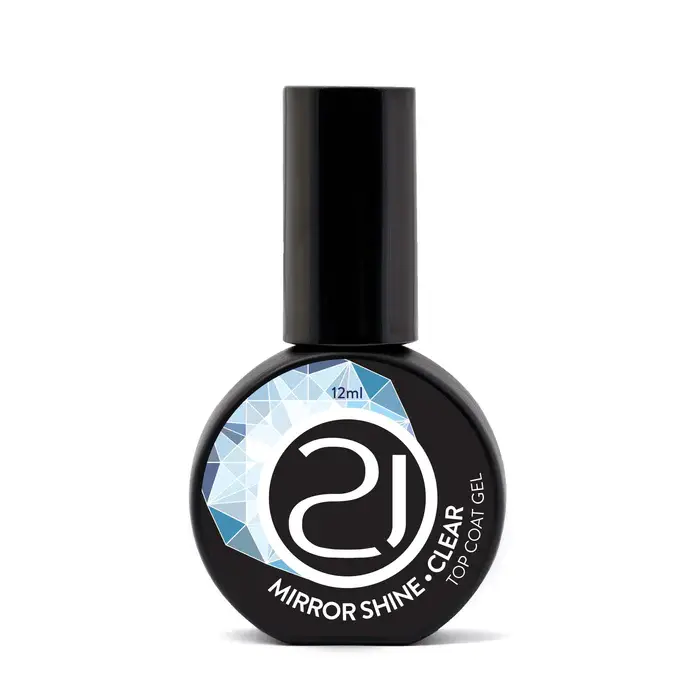 Top Coat Mirror Shine Clear 12ml NAILS 21