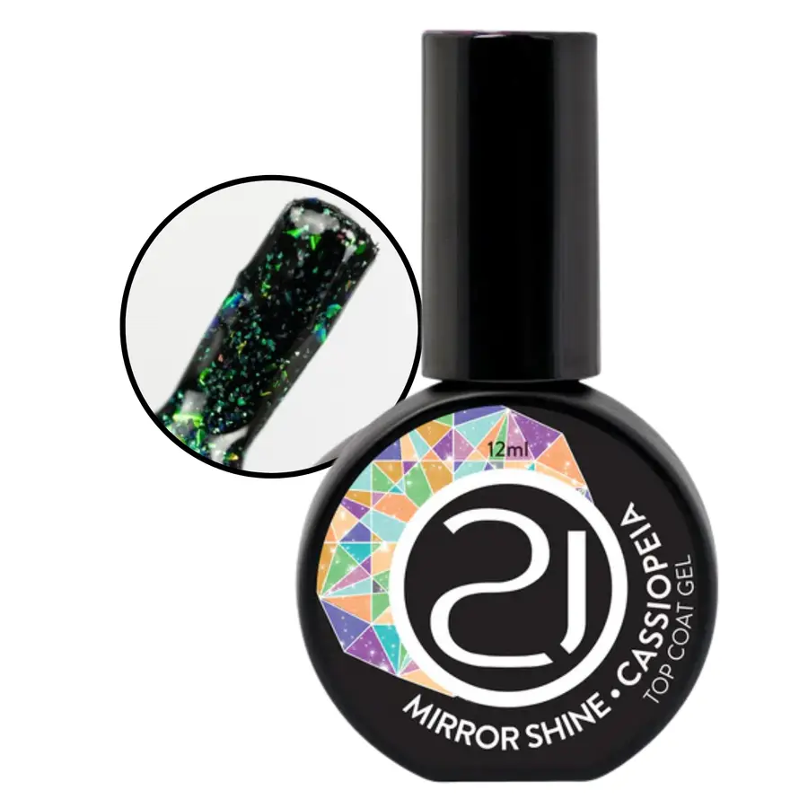 Top Coat Mirror Shine Cassiopeia 12ml NAILS 21