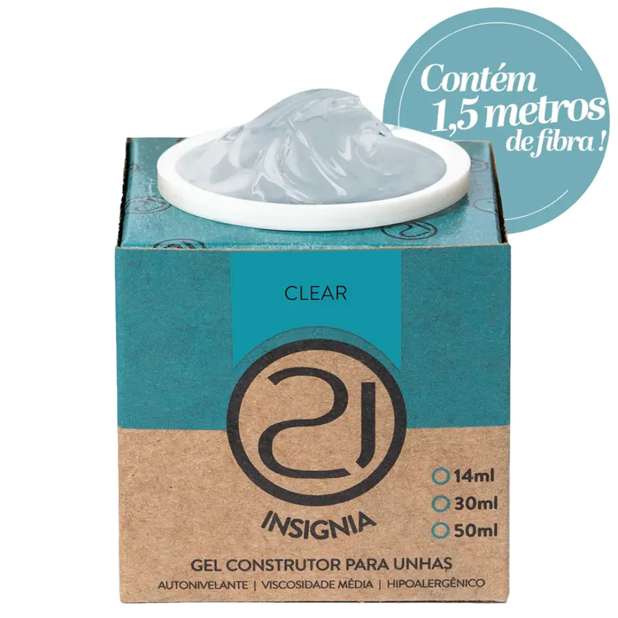 Gel Ecoline Insignia Clear 34g NAILS 21