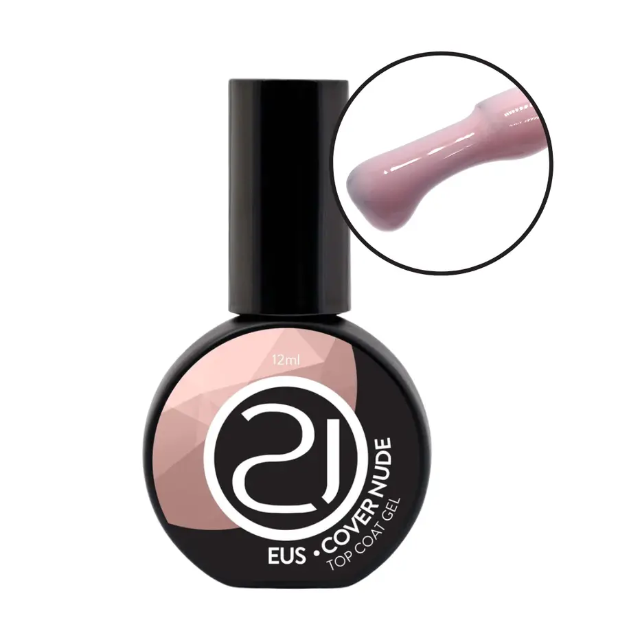 Top Coat EUS Cover Nude 12ml NAILS 21