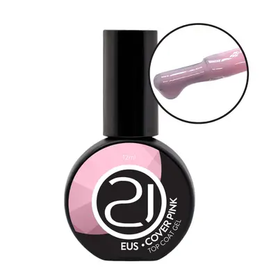 Top Coat EUS Cover Pink 12ml NAILS 21