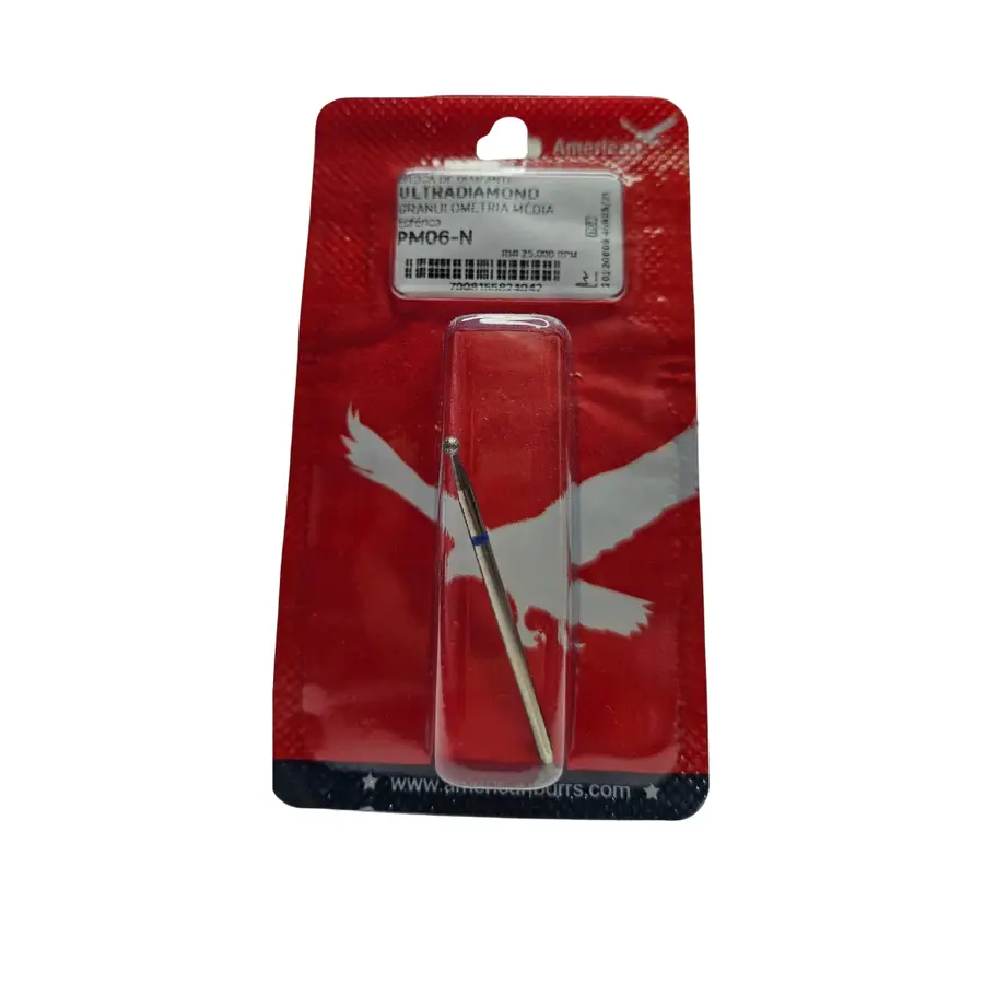 Broca Ultradiamond AMERICAN BURRS Esférica Nº PM06-N