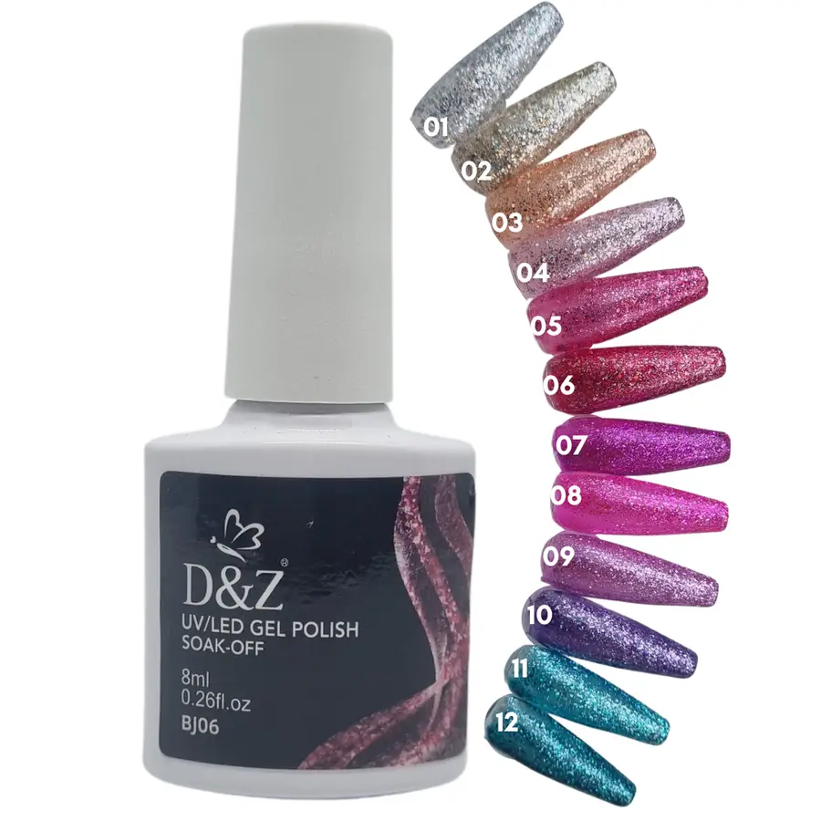 Esmalte Gel Platinum BJ D&Z 8ml