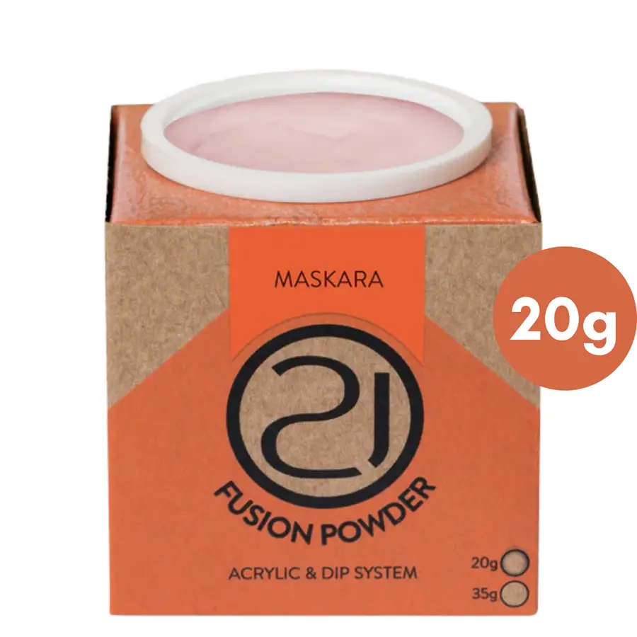 Pó Acrílico Fusion Powder MASKARA 20g NAILS 21