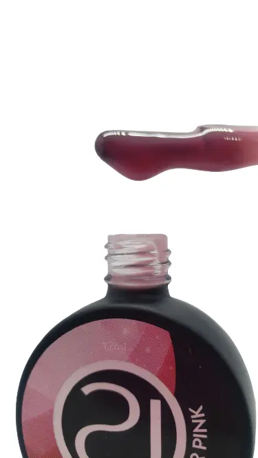 Top Coat Mirror Shine Pink 12ml NAILS 21