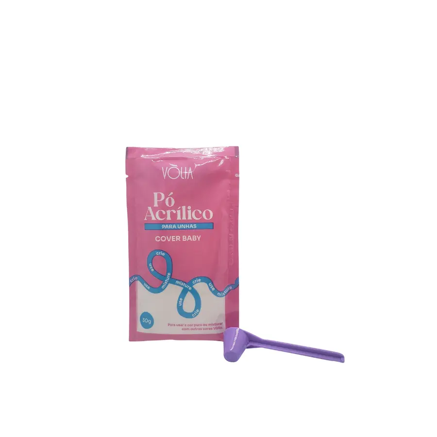 Pó Acrílico COVER BABY Sachê 30g VOLIA