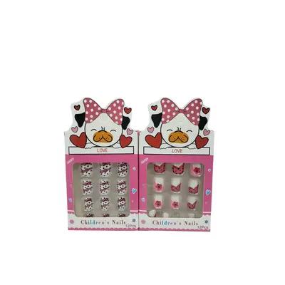 Unha Postiça Infantil 12pcs
