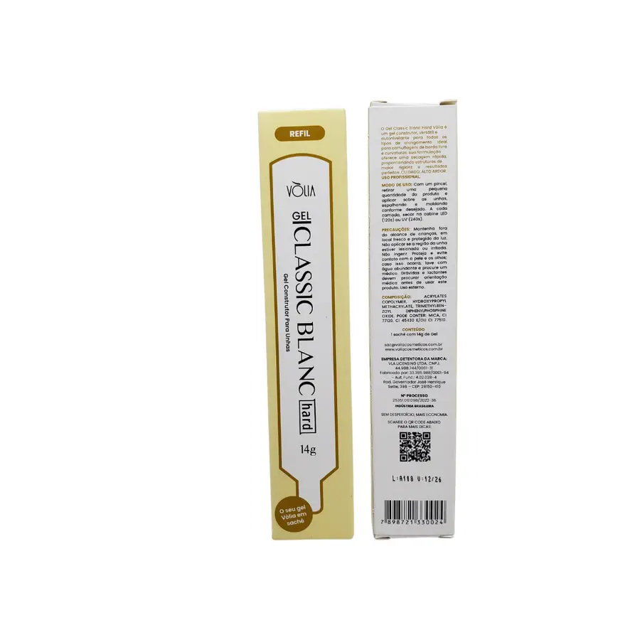 Sachê Gel HARD BLANC 14g VOLIA