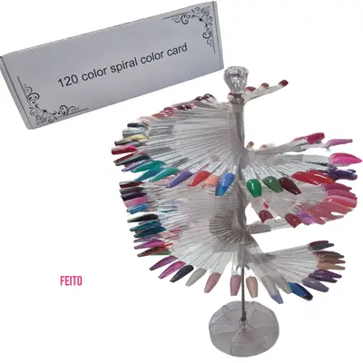 Mostruário de Esmaltes Pedestal 120 unhas