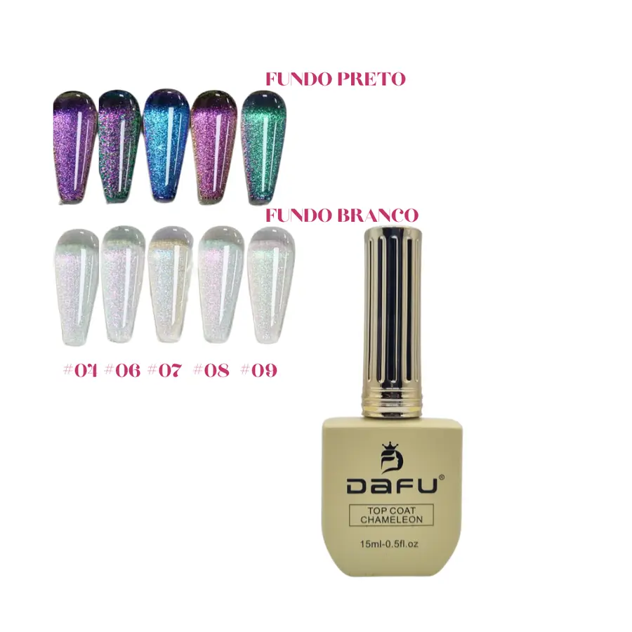 Top Coat Chamaleon DAFU 15ML