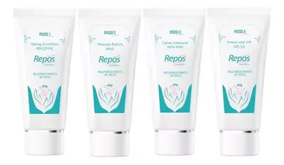 Kit Peeling Enzimático REPOS 4 PASSOS