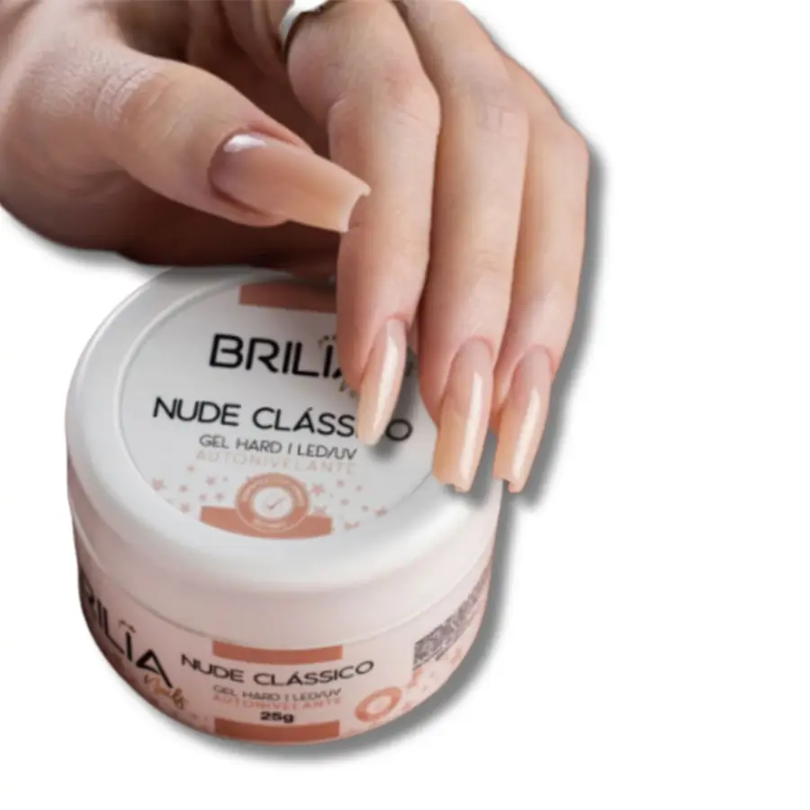 Gel NUDE CLÁSSICO 25g BRILIA NAILS