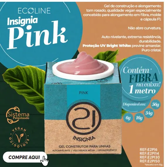 Gel Ecoline Insignia Pink 16g NAILS 21