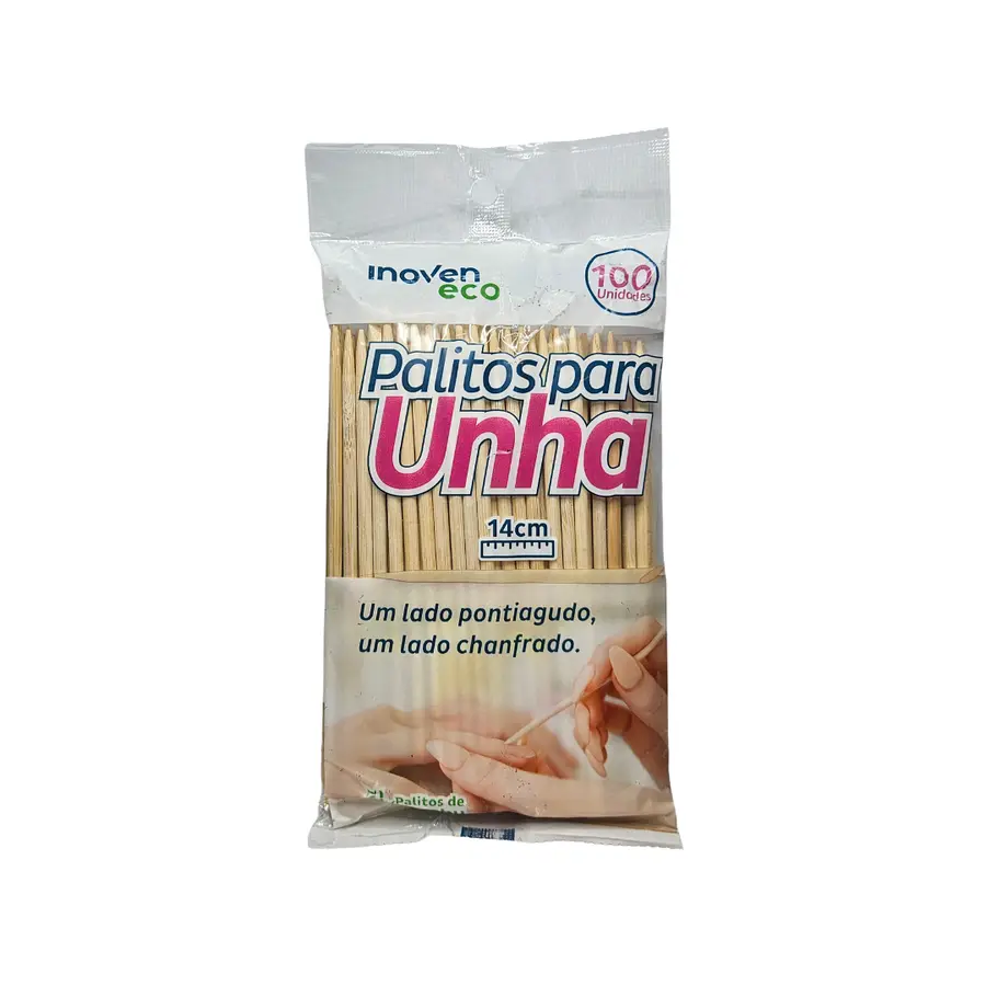 Palito Bambu Chanfrado INOVEN 100und