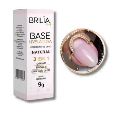 Base Niveladora NATURAL BRILIA NAILS 9g