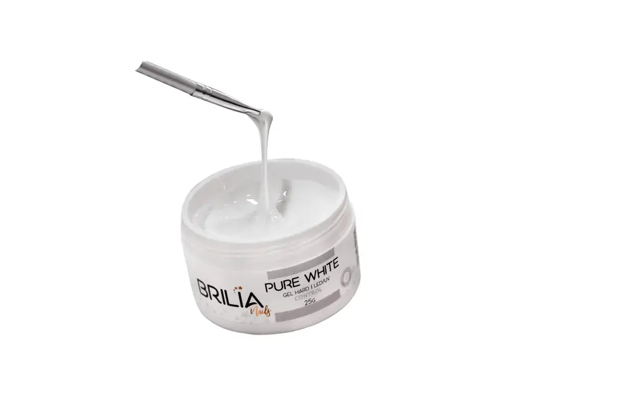 Gel PURE WHITE 25g BRILIA NAILS