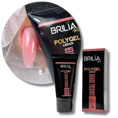 Polygel CRISTAL COVER 30g BRILIA NAILS